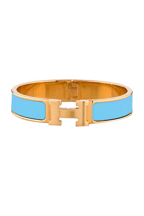 hermes clic h bracelet turquoise